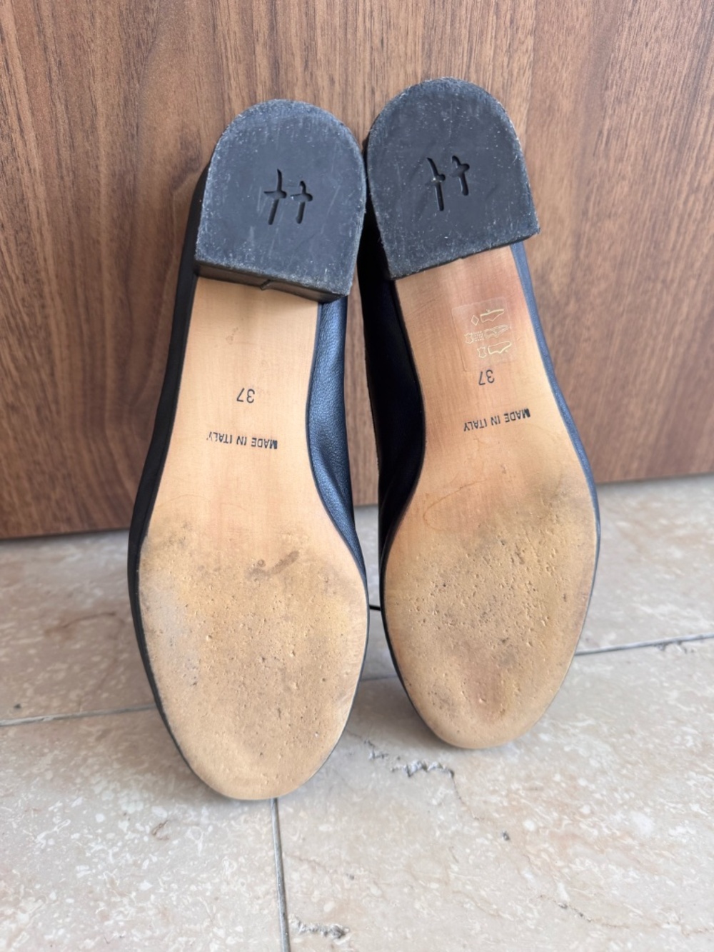 Ballerette Soft Leather Ballet Heels - Picture 5 of 5